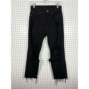 Carmar ripped front denim jeans size 27